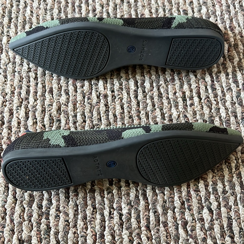 Camo Rothy’s pointed toe flats - Picture 3 of 4
